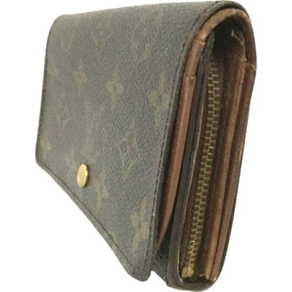 596141S Louis Vuitton Wallet Porte Monnaie Billets Tresor Brown Monogram - Picture 3 of 9